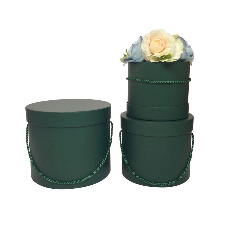 Gift Box Factory - New Hug Bucket Round 3 Pieces Set Soap Candy Cardboard