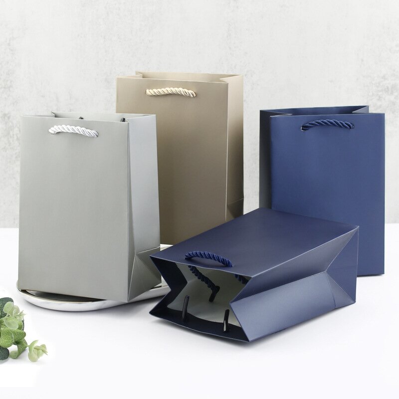 High-End Tote Bag Manufacturer - Small Vertical Texture Portable Solid Color