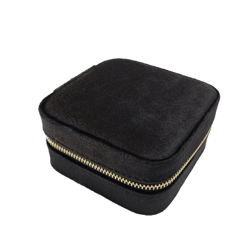 Jewelry Box Factory - Wholesale Mini Velvet Earring Necklace Travel Case