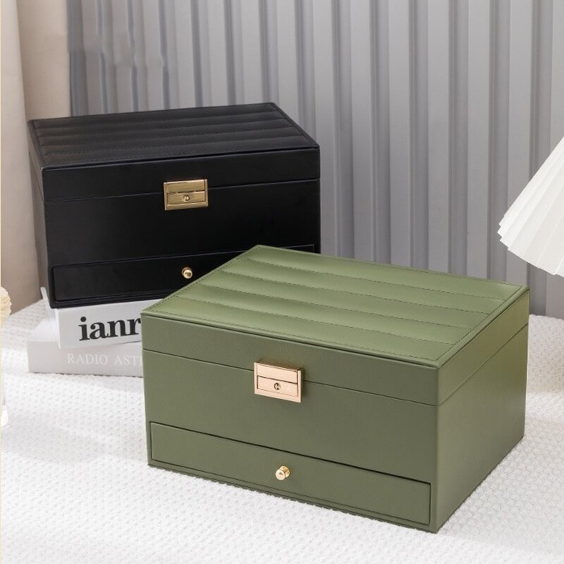 Jewelry Storage Box Factory - High-End Anti-Oxidation Multi-Layer Drawer Style