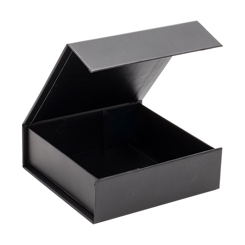 Magnetic Box Factory - Direct Selling Cheap Black Square with Lid