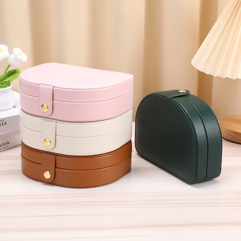 Sector Jewelry Box Manufacturer - Wholesale Luxury Handmade PU Leather Double-Layer