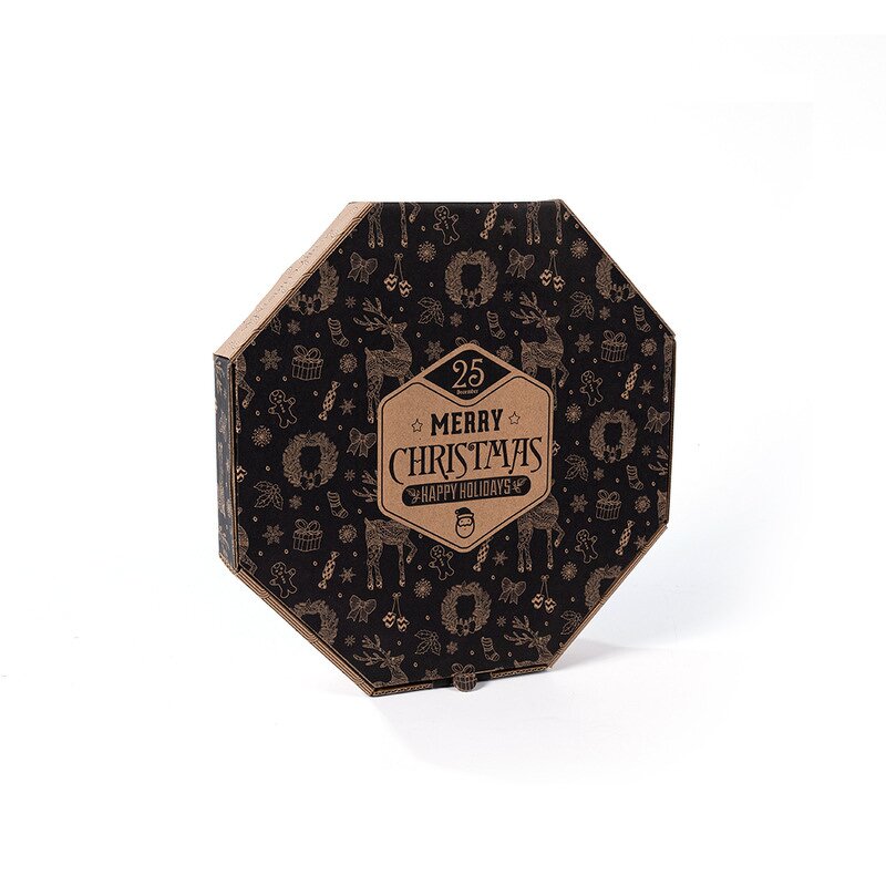 Food Packaging Box Manufacturer - Wholesale Corrugated Paper Octagon Flip Takeaway Pizza