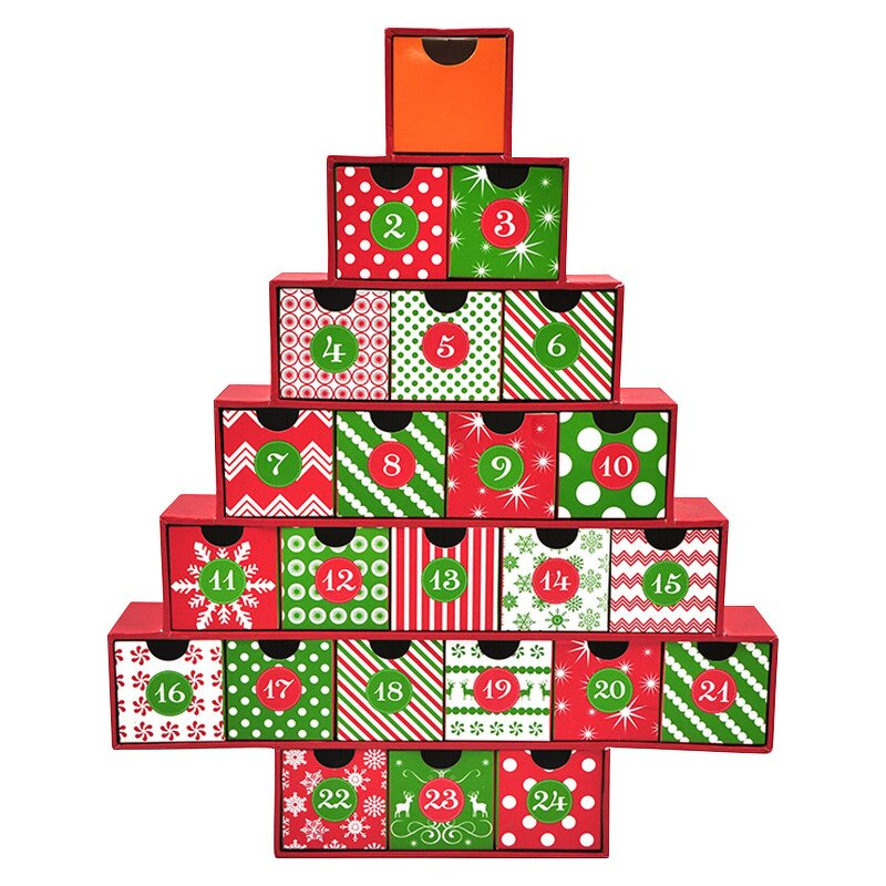 Surprise Blind Box Factory - Custom Book Shape Wedding Christmas Countdown Calendar