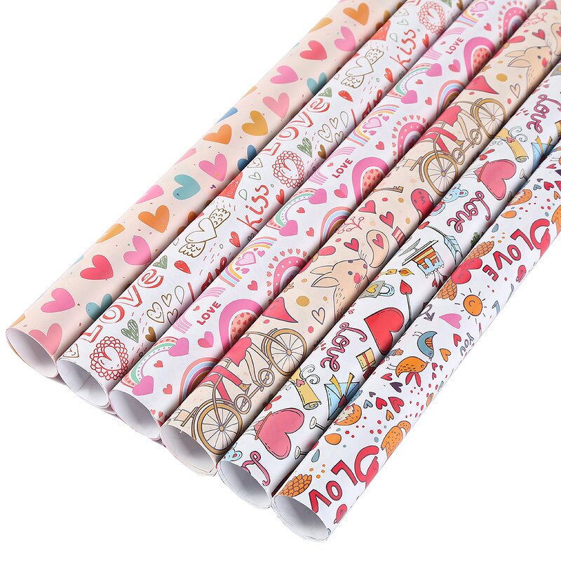 Gift Wrapping Paper Factory - Wholesale New Love Romantic Holiday Printing Creative
