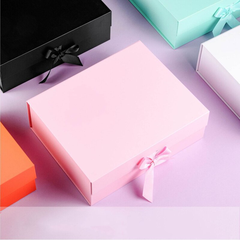 Magnetic Box Manufacturer - Ready to Ship Fashion Folding Premium Paper Collapsible