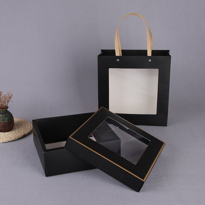 Paper Box Manufacturer - Hot Sale Recycled Materials UV Coated Customizable Hard