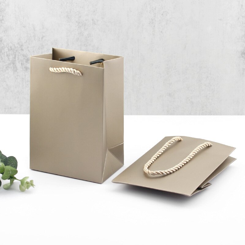 High-End Tote Bag Manufacturer - Small Vertical Texture Portable Solid Color