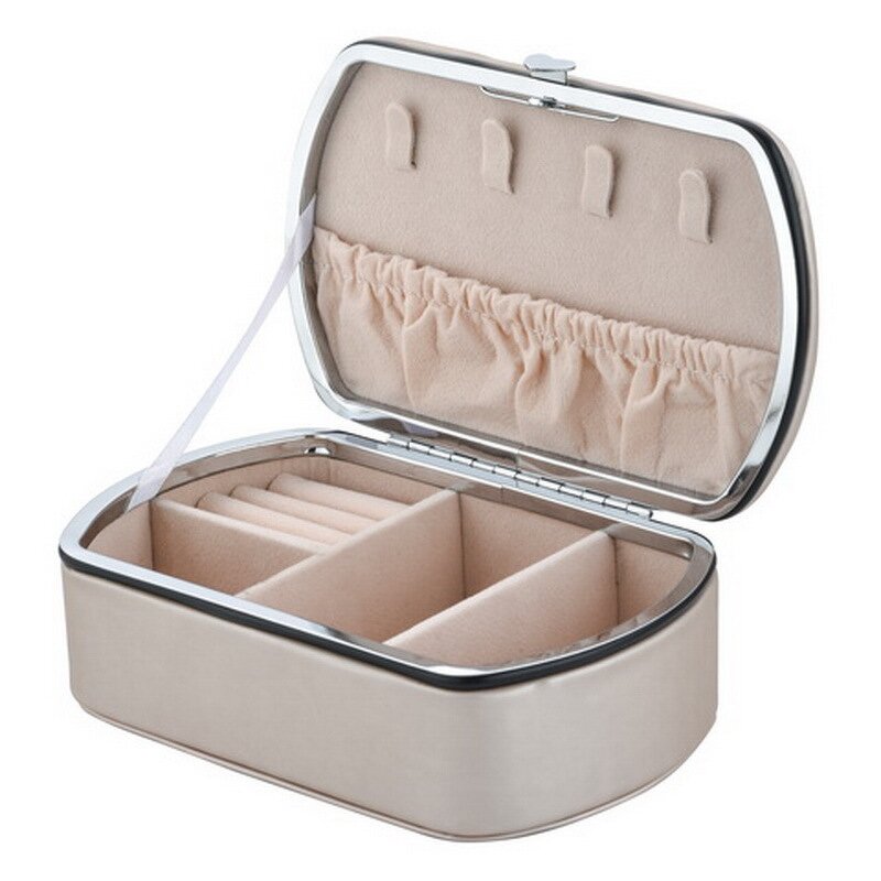PU Leather Storage Box Factory - Wholesale Simple Portable Rectangle with Mirror