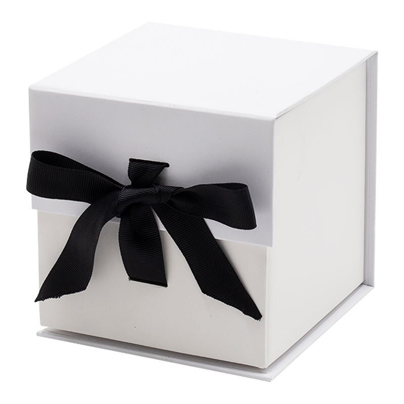 Paper Box Factory - Recommended Cube Square Birthday Wedding Candy White