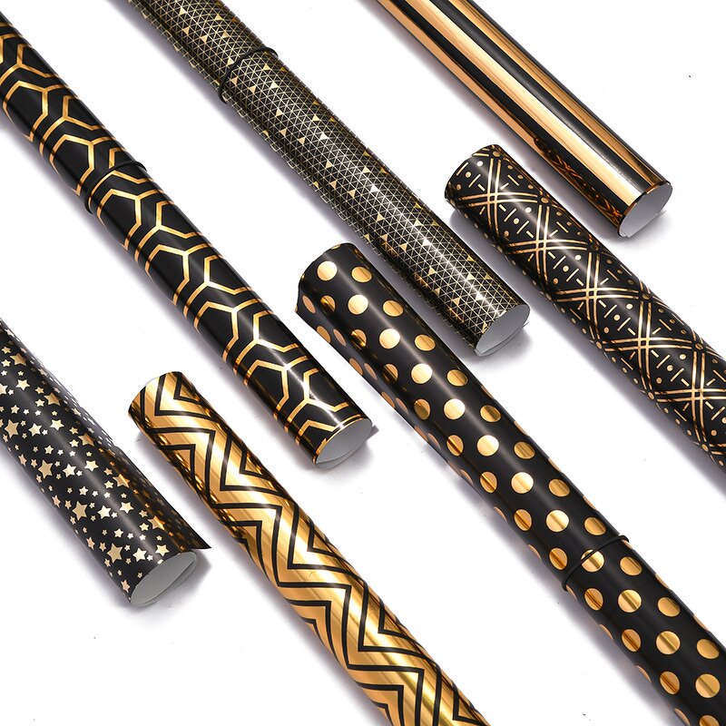 Gift Wrapping Paper Manufacturer - Wholesale Simple Design Multi-Style Vintage Coated