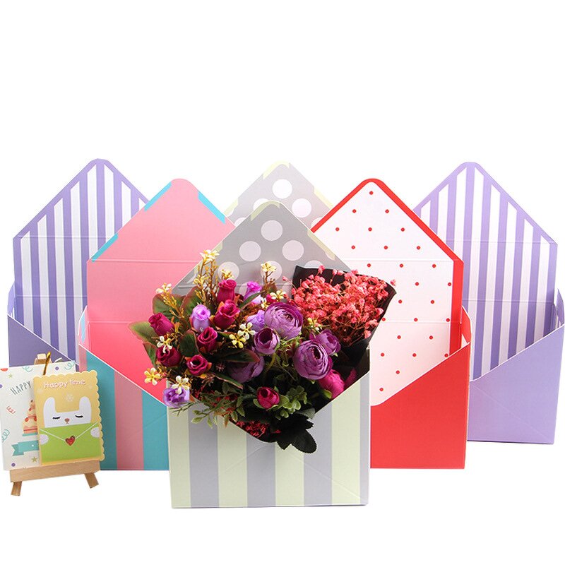 Flower Basket Manufacturer - Trend Folding Gift Packaging Cardboard Envelope