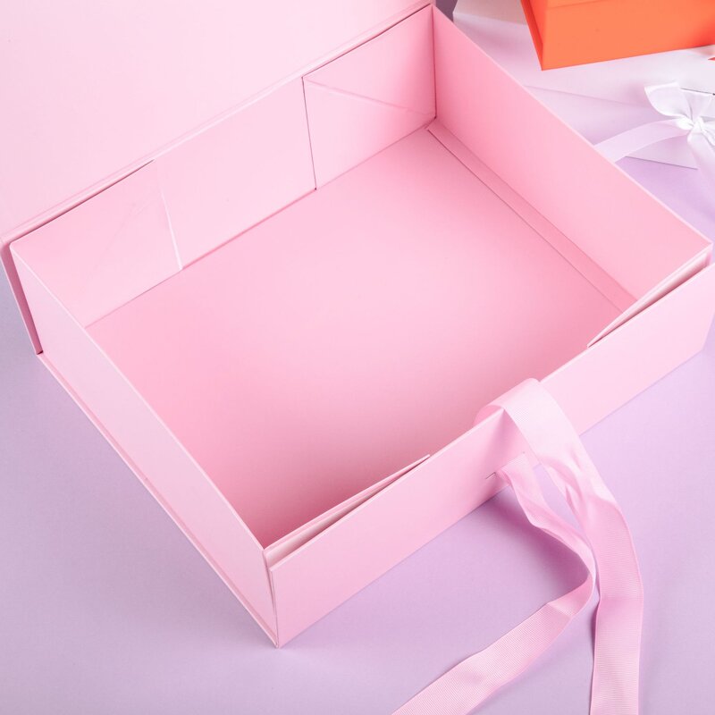 Magnetic Box Manufacturer - Ready to Ship Fashion Folding Premium Paper Collapsible