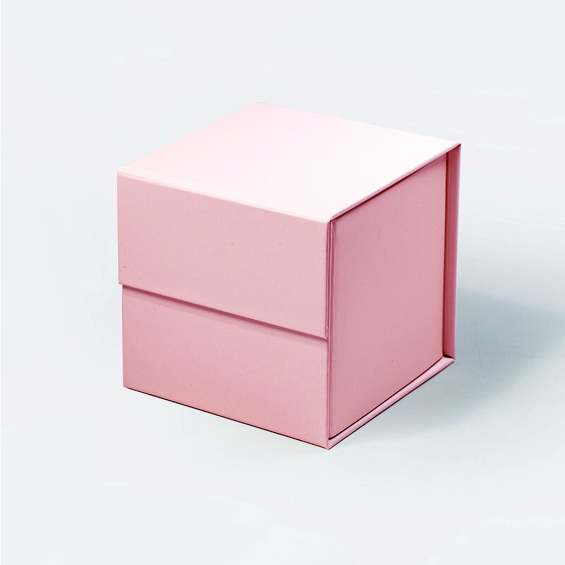 Gift Box Manufacturer - Extra Small Cube Folding Candle Jar Jewelry Wedding
