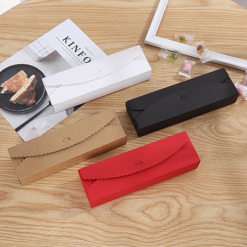 Pastry Box Manufacturer - New Long Baking Cranberry Biscuit Chocolate Candy