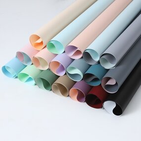 Flower Wrapping Paper Manufacturer - Wholesale Double Color Bouquet for Florist Supplies