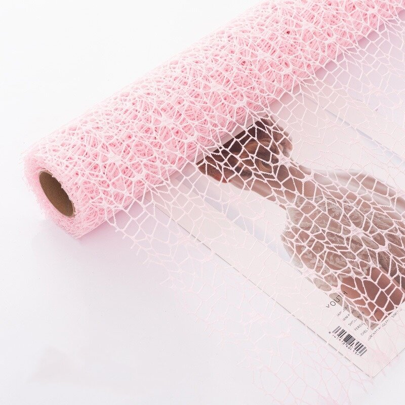 Flower Packaging Material Factory - Wholesale DIY Bouquet Art Colorful Mesh