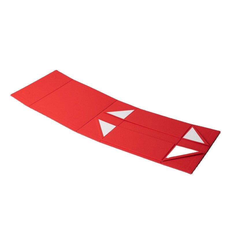 Paper Box Factory - Hot Sale Creative Red Clamshell Large Folding Magnetic