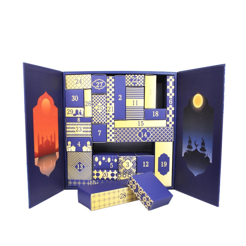 Surprise Blind Box Factory - Custom Book Shape Wedding Christmas Countdown Calendar