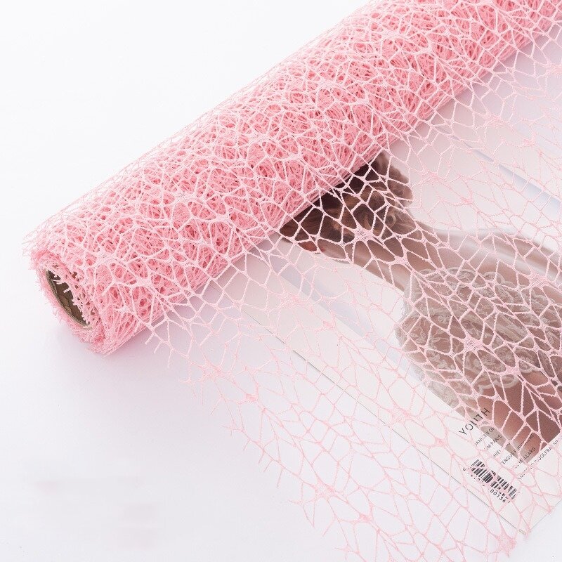 Flower Packaging Material Factory - Wholesale DIY Bouquet Art Colorful Mesh