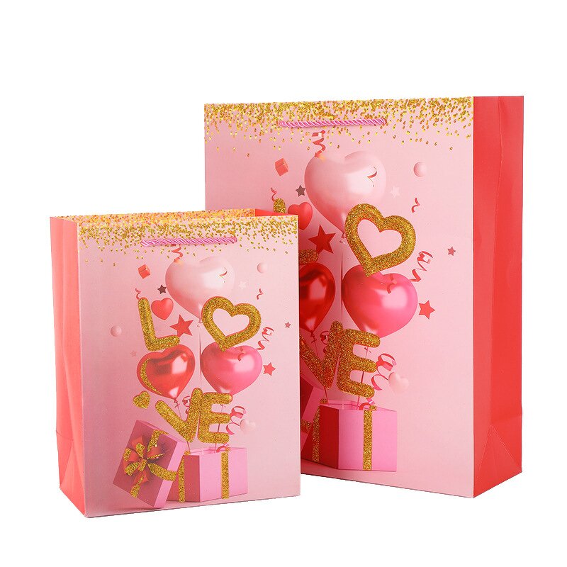 Valentine's Day Gift Bag Factory - Printing Holographic Grocery Thicken Shopping