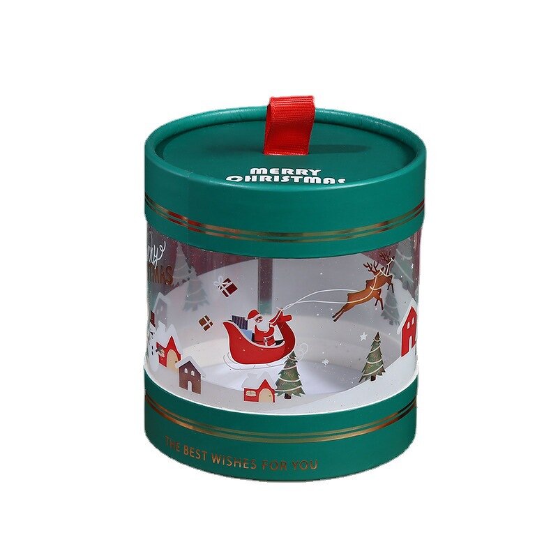 Gift Box Manufacturer - Wholesale Eco Friendly Cardboard PVC Clear Window Cylinder