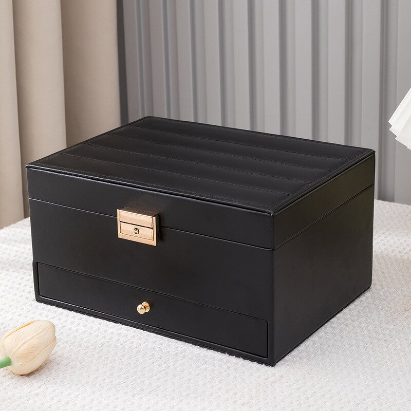 Jewelry Storage Box Factory - High-End Anti-Oxidation Multi-Layer Drawer Style