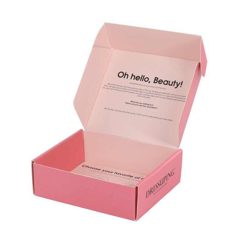 Custom Packaging Boxes Manufacturer - Luxury Small Batch Printing Corrugated Mailer Box
