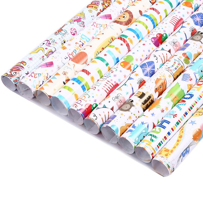 Pack Paper Manufacturer - Wholesale Birthday Cartoon Animal Series for Gift Shop