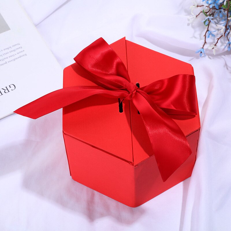 Packaging Box Manufacturer - New Arrival Hexagonal Souvenir Birthday Wedding Valentine's Day