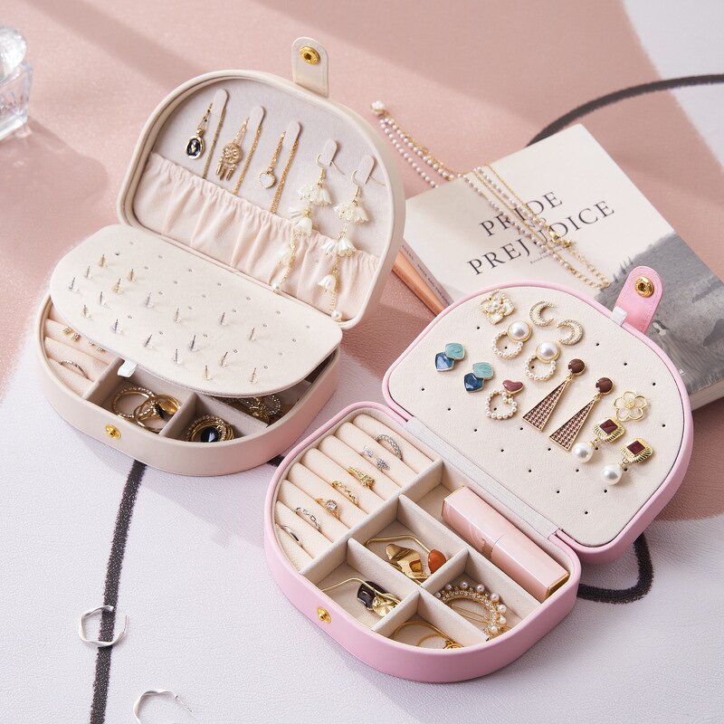 Sector Jewelry Box Manufacturer - Wholesale Luxury Handmade PU Leather Double-Layer