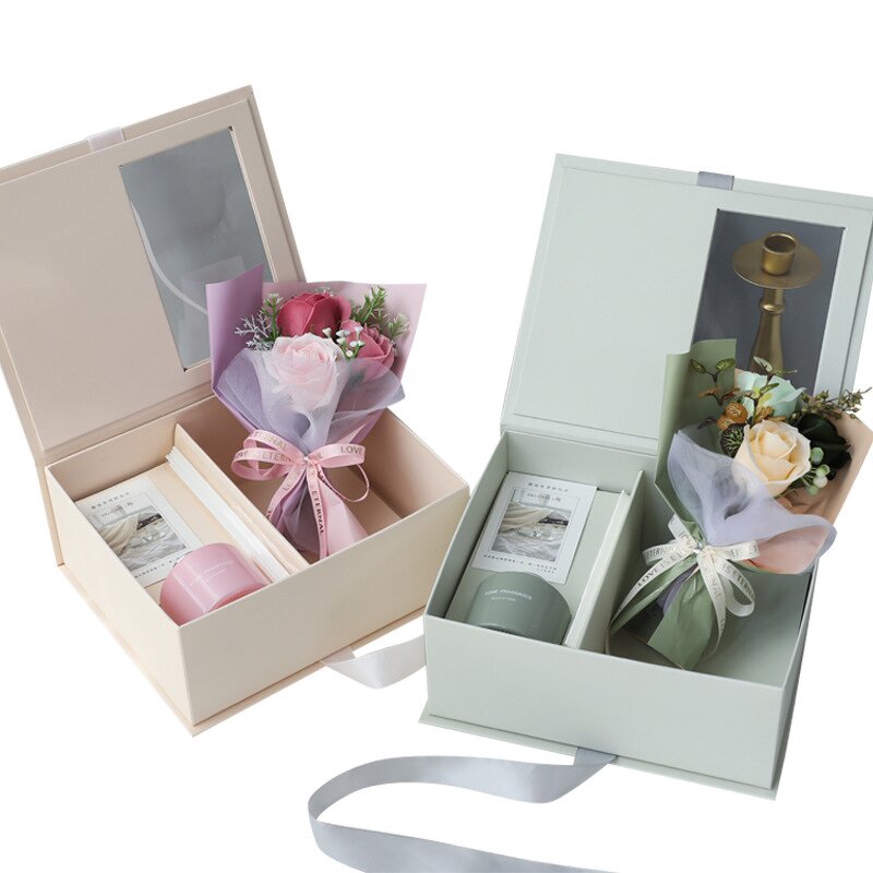 Packaging Box Manufacturer - Hot Sale Aromatherapy Perfume Flowers Birthday Valentine's Day