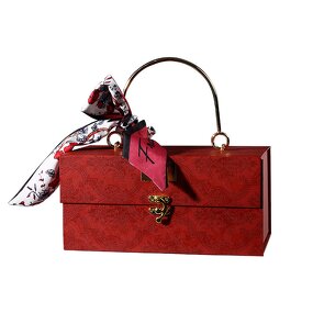 High-End Packaging Box Factory - Retro Green Christmas Valentine's Day Wedding