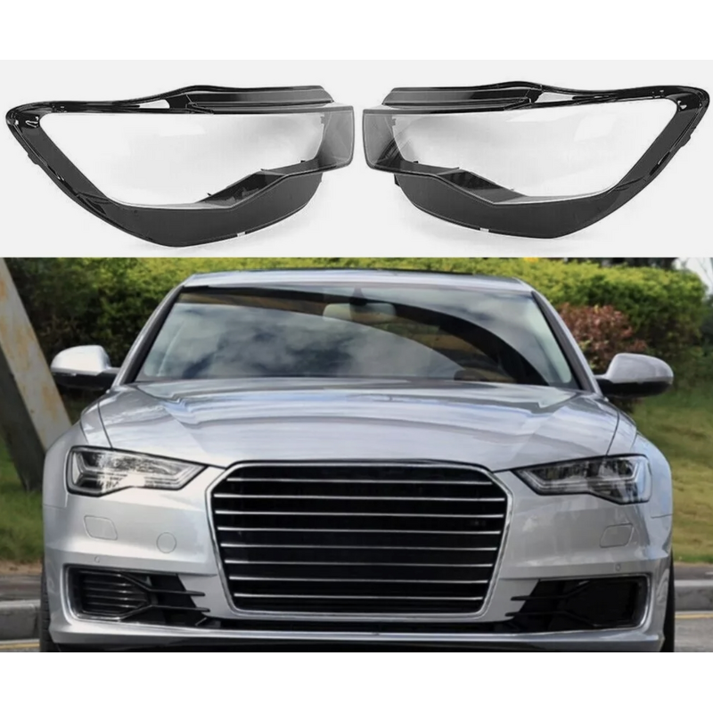Headlight Lens Cover Manufacturer - For Audi A6 C7 OEM