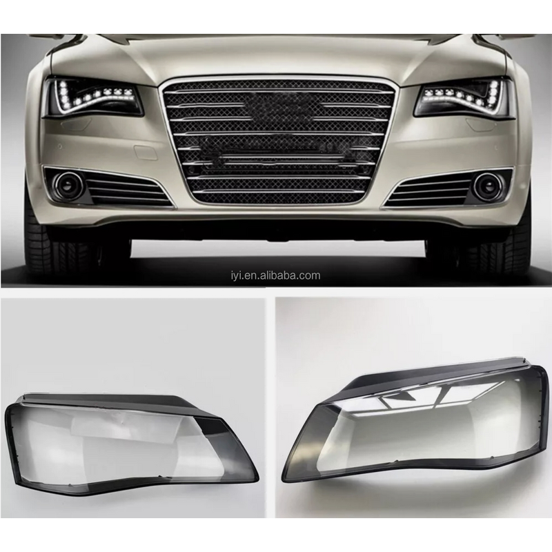 Headlight Lens Cover Manufacturer - For Audi A8 D5
