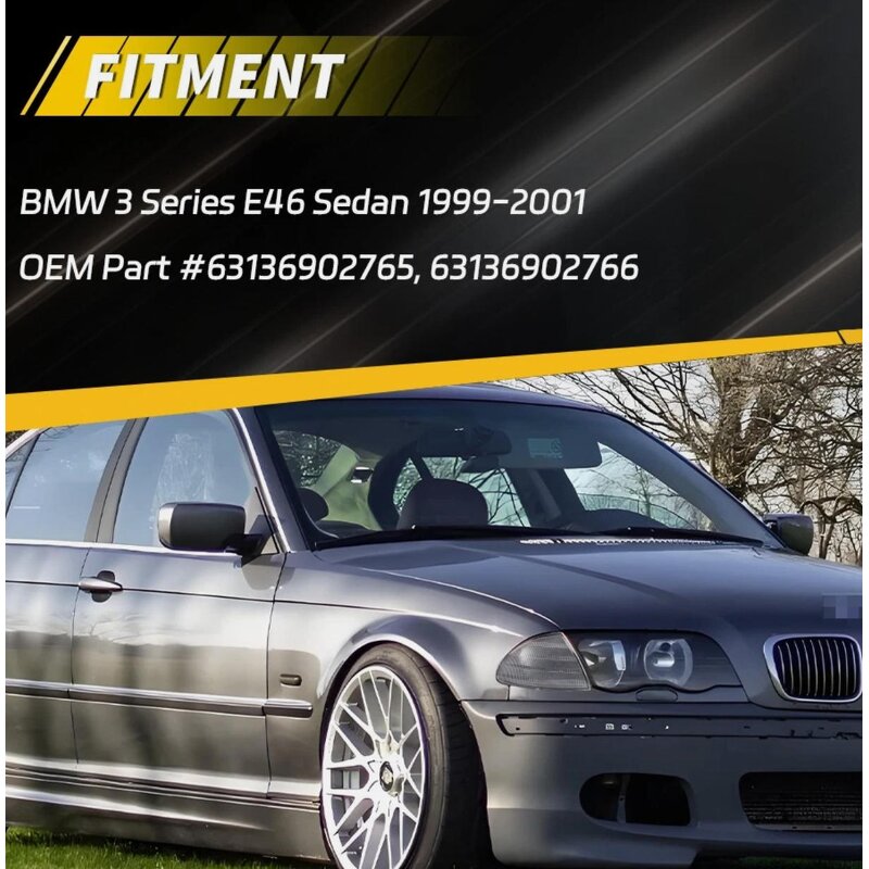 Front Turn Signal Manufacturer - For BMW 3 E46 OEM