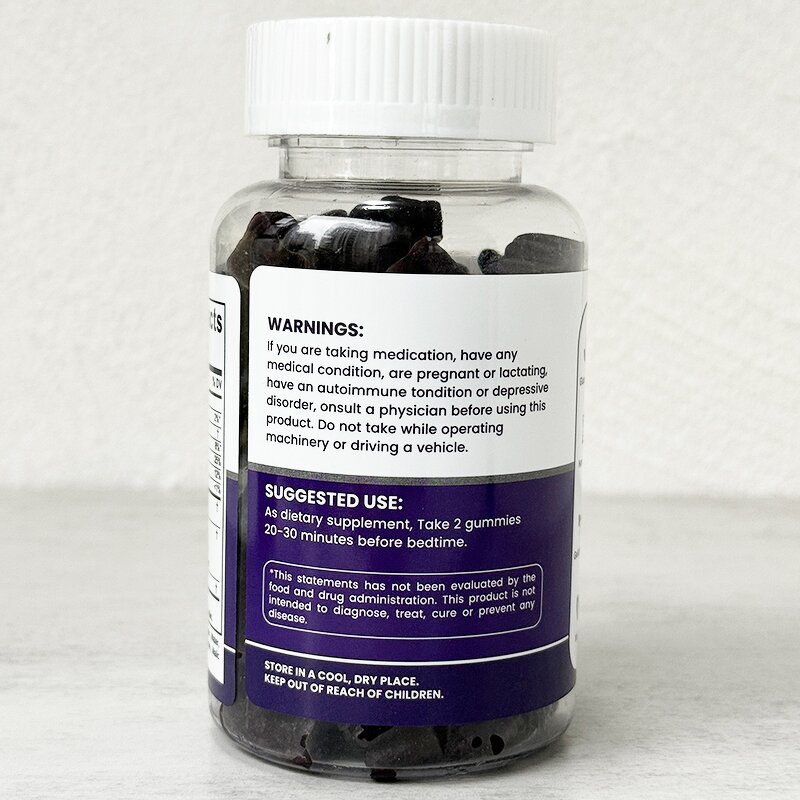 Vitamin Gummies Manufacturer - Free Samples Bear Shape Focus Sleep