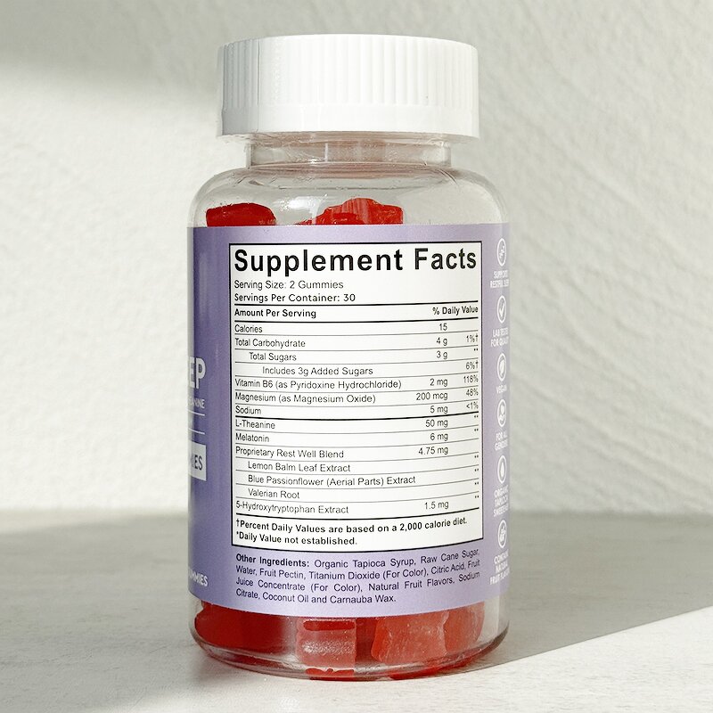 Melatonin Sleep Gummies Manufacturer - Wholesale 5-htp Relax Vitamins