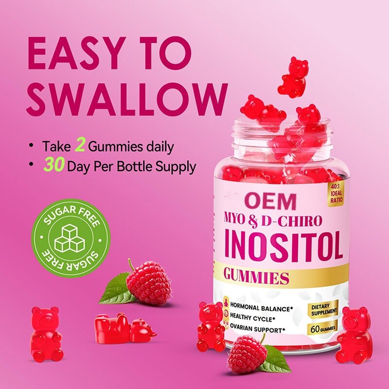 Myo-inositol Gummies Manufacturer - Wholesale Hormonal Balance Ovarian Support
