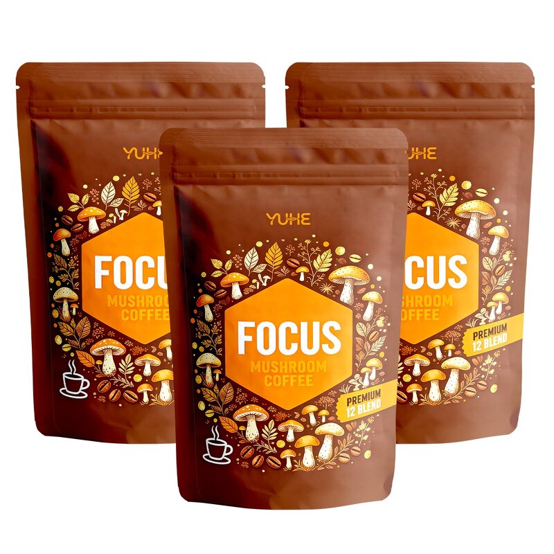 Brain Booster Mushroom Coffee Factory - Organic Reishi Lions Mane Extract Blend