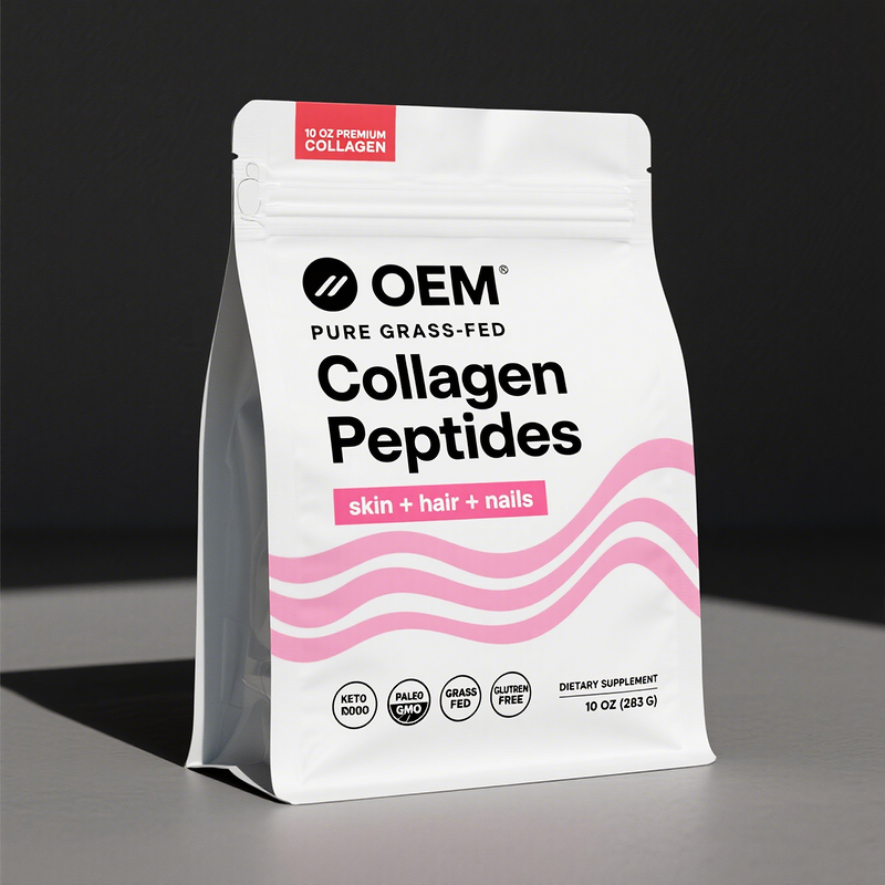 Matcha Latte Collagen Powder Manufacturer - Oem Hydrolyzed Collagen Peptides