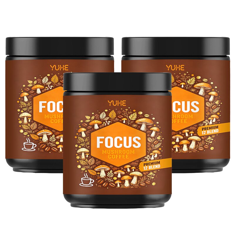 Focus Mushroom Coffee Mix Factory - Wholesale Private Label Lion's Mane Turkey