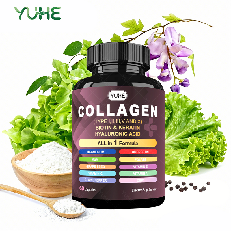 Skin Whitening Capsules Manufacturer - Free Samples Glutathione Collagen Glowing