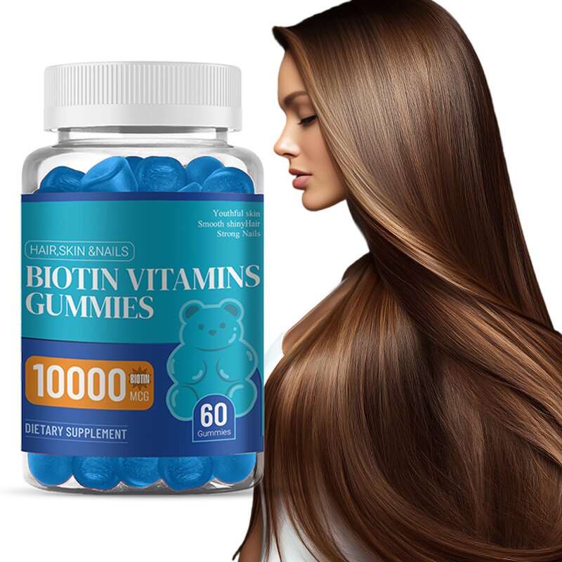 Hair Growth Gummies Manufacturer - Free Sample Vitamin Biotin for Women