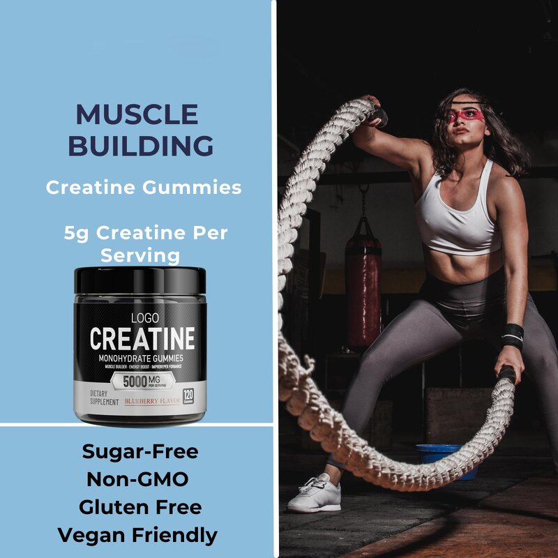 Gym Gummies Supplement Manufacturer - Wholesale Sugar Free Pre Workout Creatine
