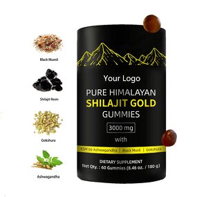 Sugar Free Shilajit Gummies Factory - Oem Private Label 3000mg Gold with Manuka