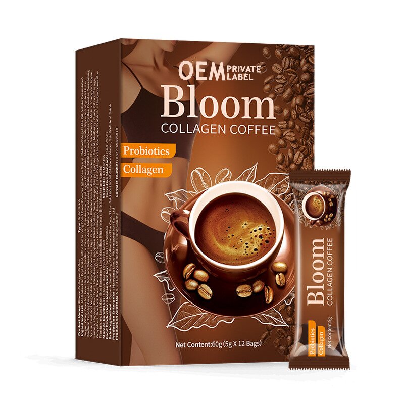 Halal Slim Collagen Coffee Factory - Private Label Glutathione Instant for Women