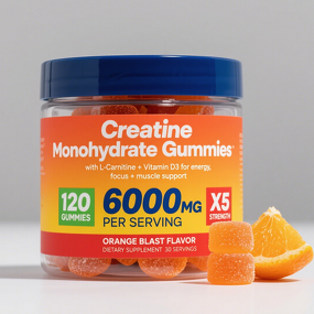Sports Supplement Gummies Manufacturer - Free Sample Sugar Free 1.25g Creatine