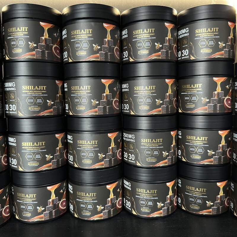 Shilajit Honey Gummies Manufacturer - Free Sample Gold 3000mg Pure Himalayan