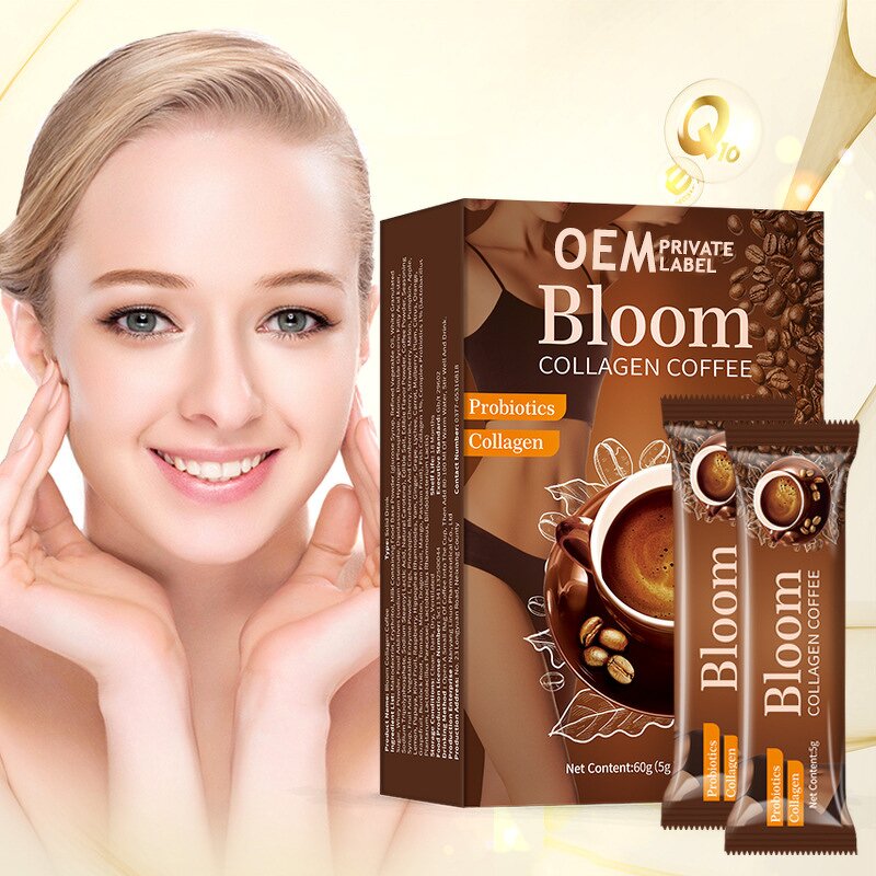Halal Slim Collagen Coffee Factory - Private Label Glutathione Instant for Women